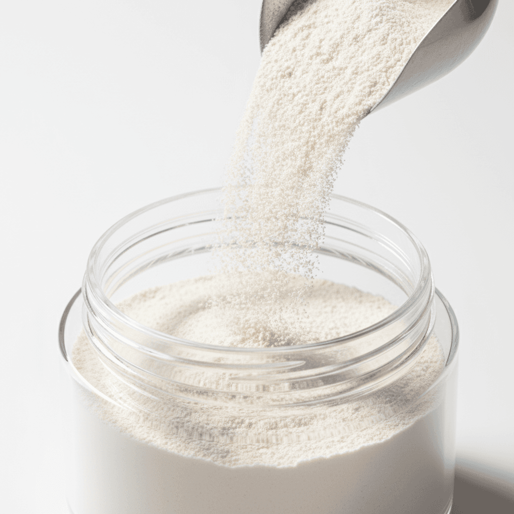 Soft mask powder measurement for formulation